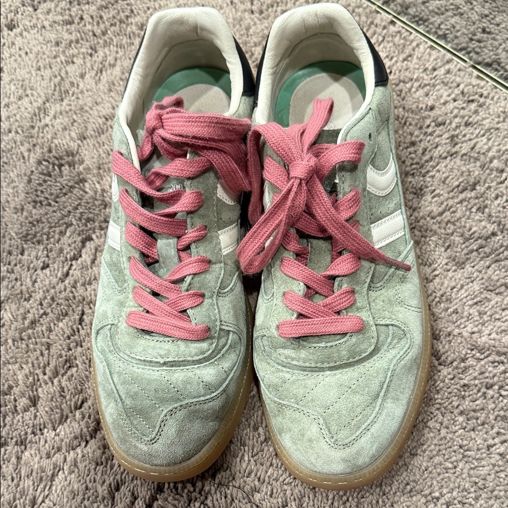 Coolway Green and Pink Athletic Shoes